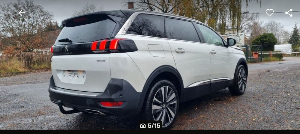 Peugeot 5008 247.904 km 10.500 &euro; Berlin 10178