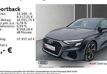 Audi A3 22.992 km 33.269 &euro; Berlin 13581