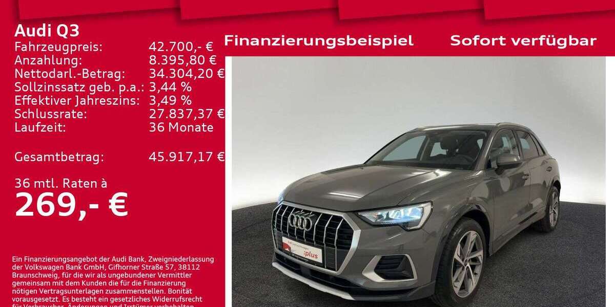 Audi Q3 8.150 km 42.700 &euro; Berlin 12489