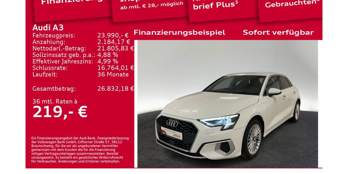Audi A3 40.100 km 22.900 &euro; Berlin 12489