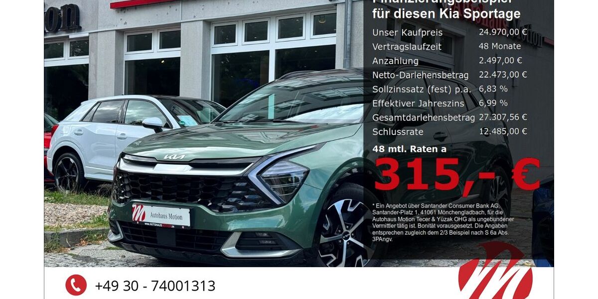 Kia Sportage 84.500 km 24.970 &euro; Berlin 12305