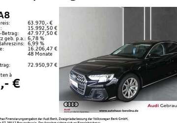 Audi A8 40.711 km 63.970 &euro; Berlin 13581