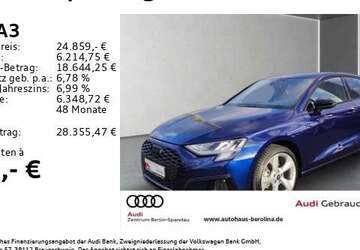 Audi A3 26.128 km 24.859 &euro; Berlin 13581
