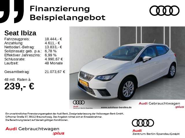 Seat Ibiza 27.488 km 18.444 &euro; Berlin 13581