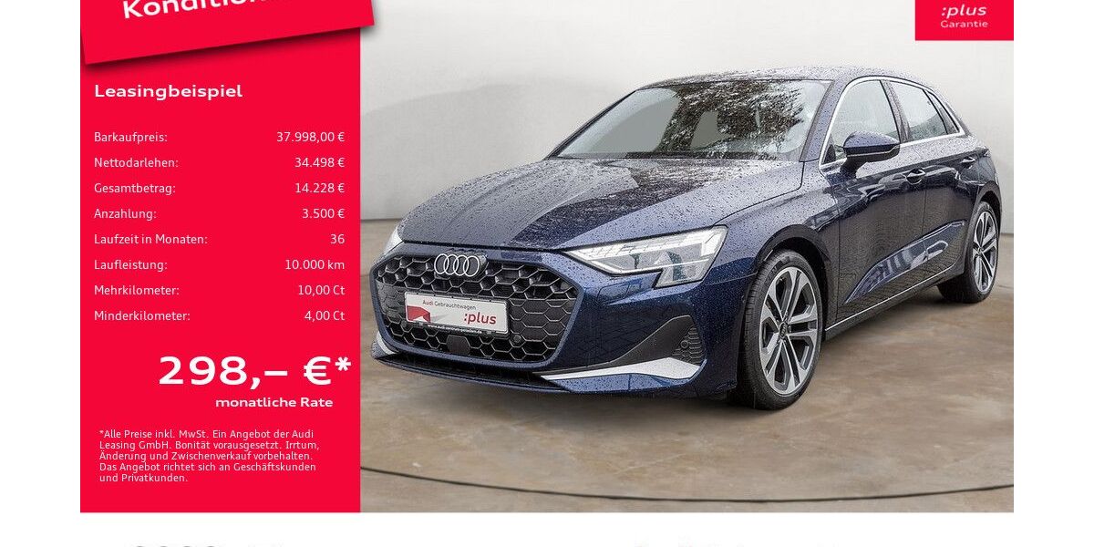 Audi A3 3.937 km 37.998 &euro; Potsdam 14482