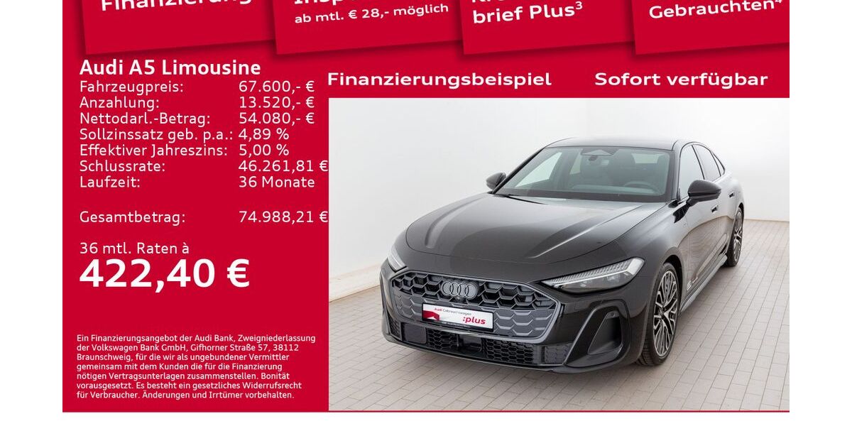 Audi A5 9.500 km 67.600 &euro; Berlin 12489
