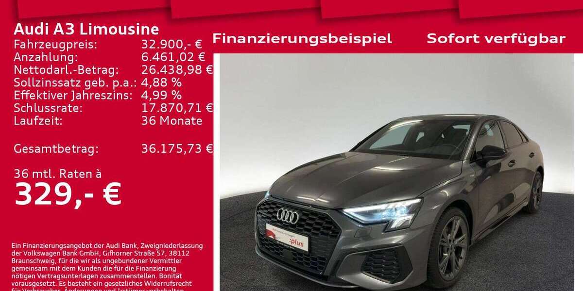 Audi A3 65.360 km 32.900 &euro; Berlin 12489