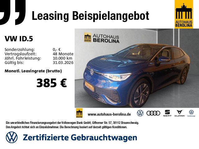 VW ID.5 11.075 km 36.888 &euro; Berlin 10709