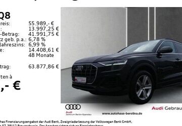 Audi Q8 59.519 km 55.989 &euro; Berlin 13581
