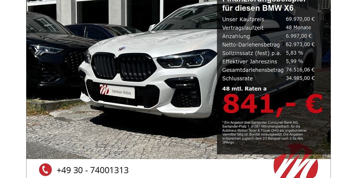 BMW X6 65.400 km 69.970 &euro; Berlin 12305