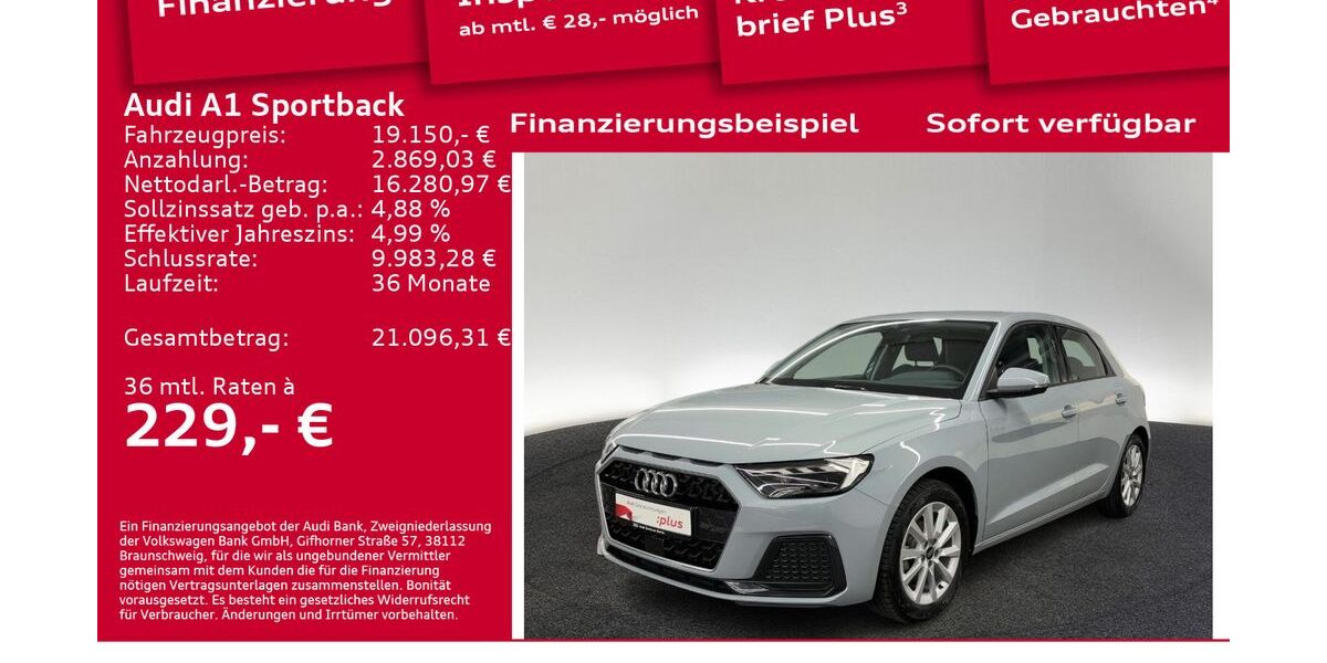 Audi A1 19.400 km 19.150 &euro; Berlin 10587