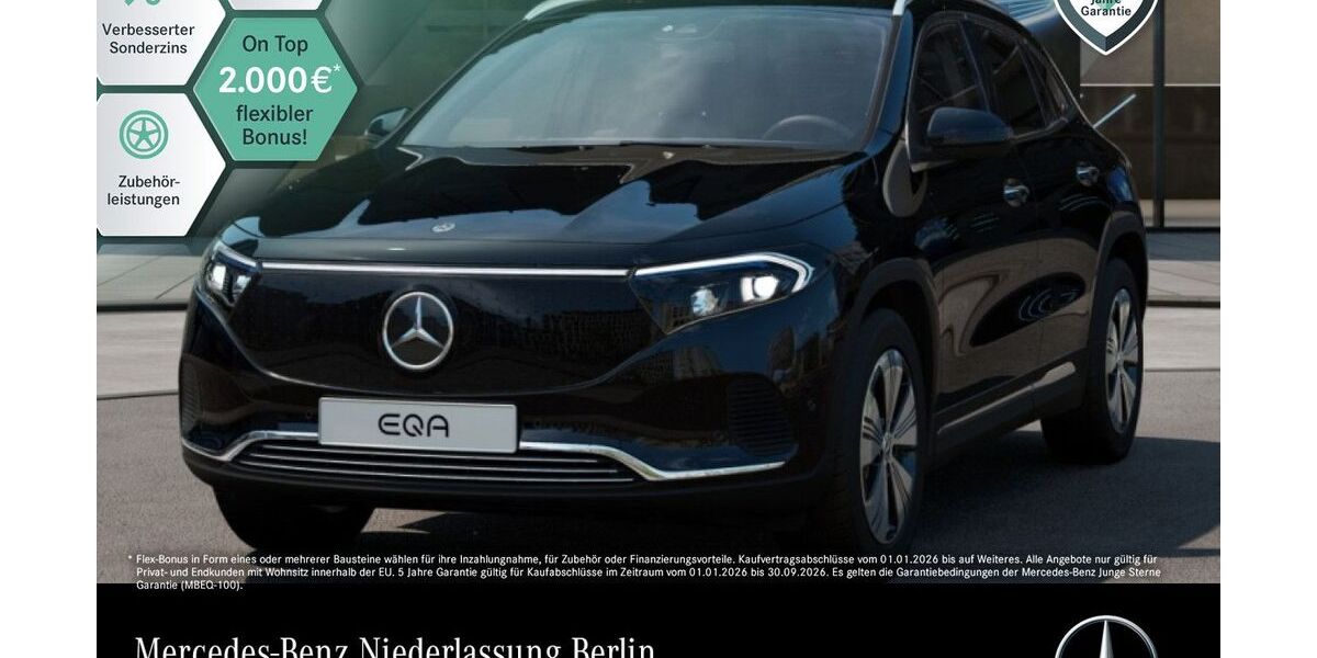 Mercedes-Benz EQA 13.196 km 34.490 &euro; Berlin 12681