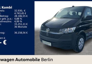VW T6 Kombi 87.270 km 32.930 &euro; Berlin 12681