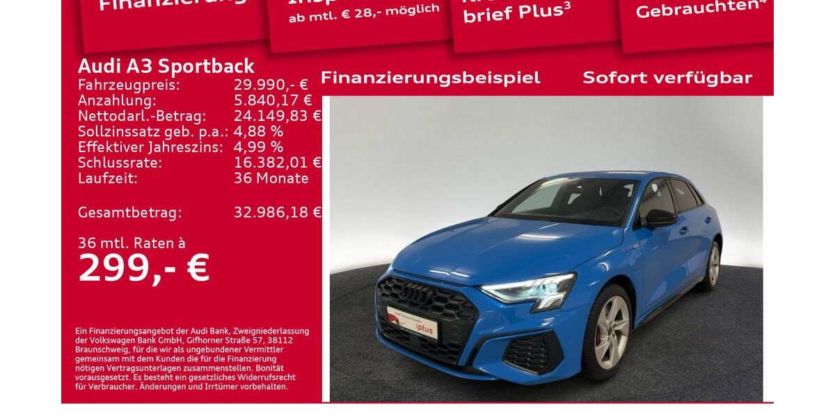 Audi A3 32.860 km 29.990 &euro; Berlin 12489