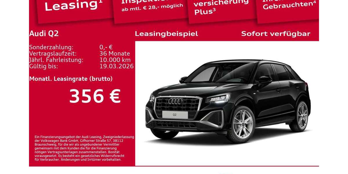Audi Q2 17.112 km 33.420 &euro; Berlin 10587