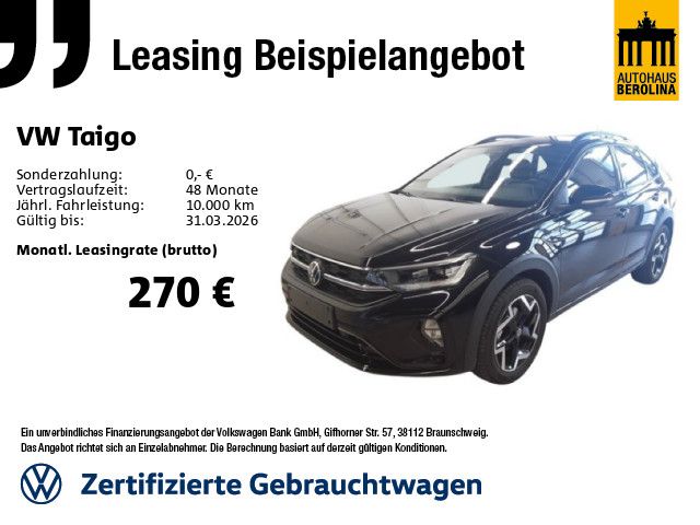 VW Taigo 13.332 km 27.240 &euro; Berlin 10709