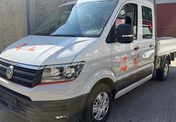VW Crafter Pritsche 35 DOKA mittellang AHK Tempo. 146.338 km 18.400 &euro; Berlin 10247