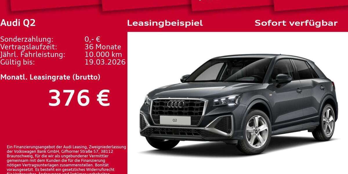 Audi Q2 5.989 km 35.701 &euro; Berlin 10587