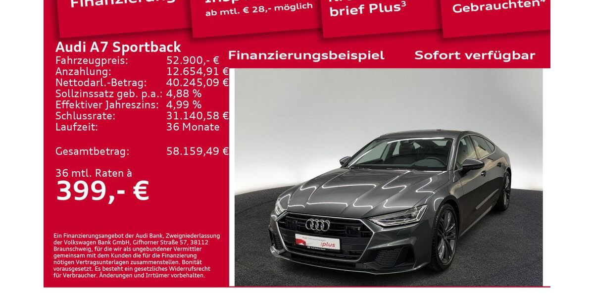 Audi A7 41.700 km 52.900 &euro; Berlin 10587