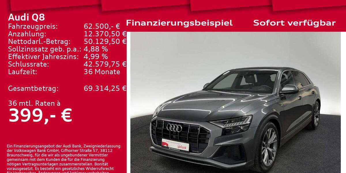 Audi Q8 50.060 km 62.500 &euro; Berlin 10587