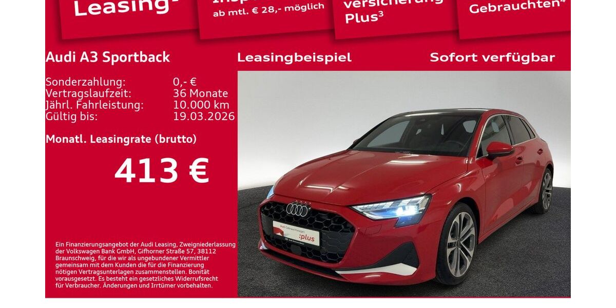 Audi A3 10.100 km 37.900 &euro; Berlin 12489