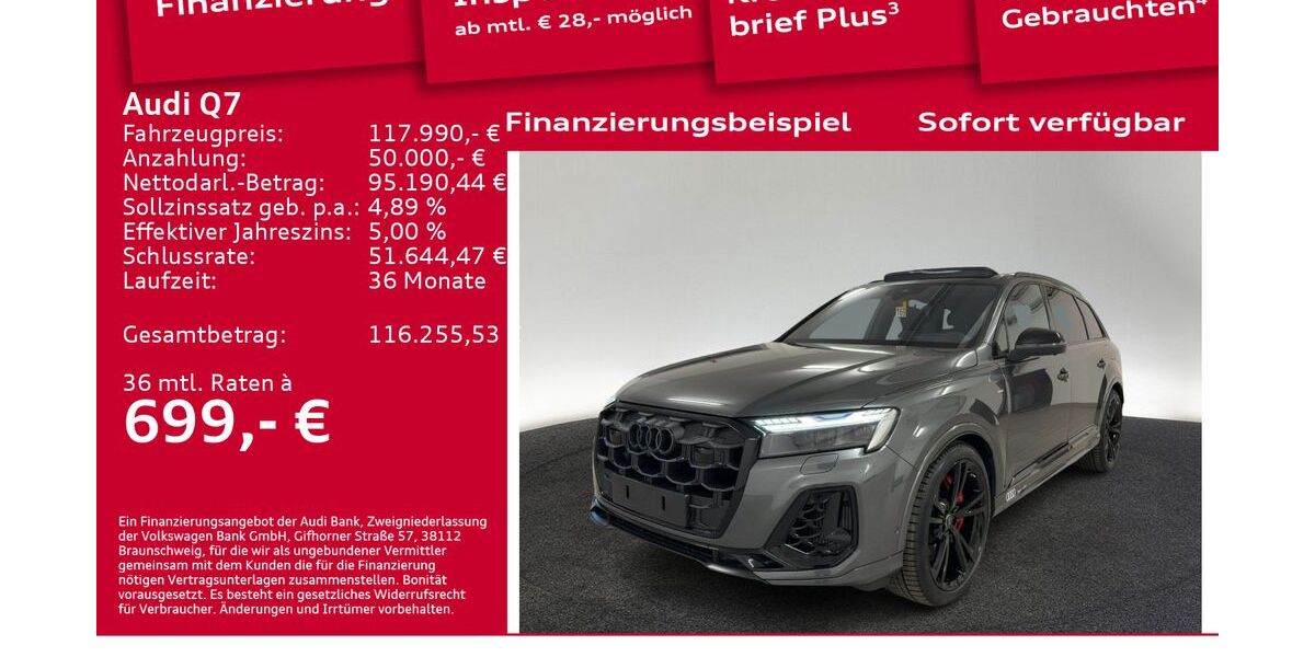 Audi Q7 6.001 km 116.990 &euro; Berlin 12489