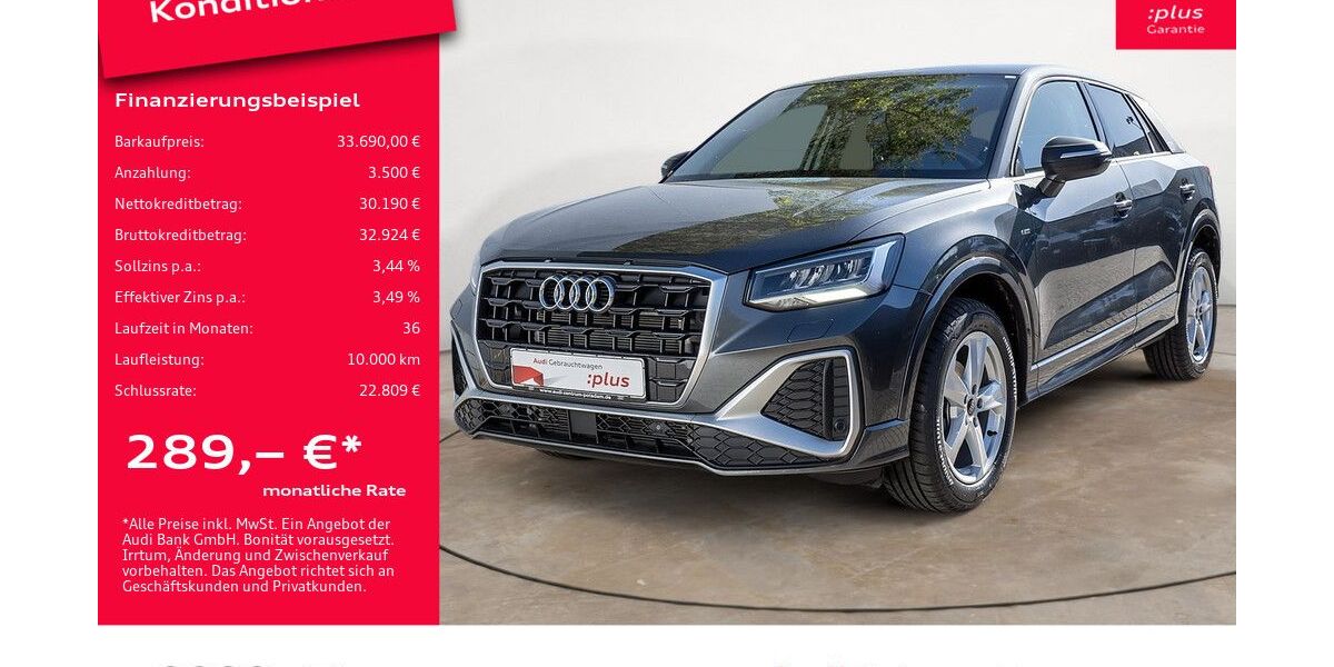 Audi Q2 6.299 km 33.690 &euro; Potsdam 14482