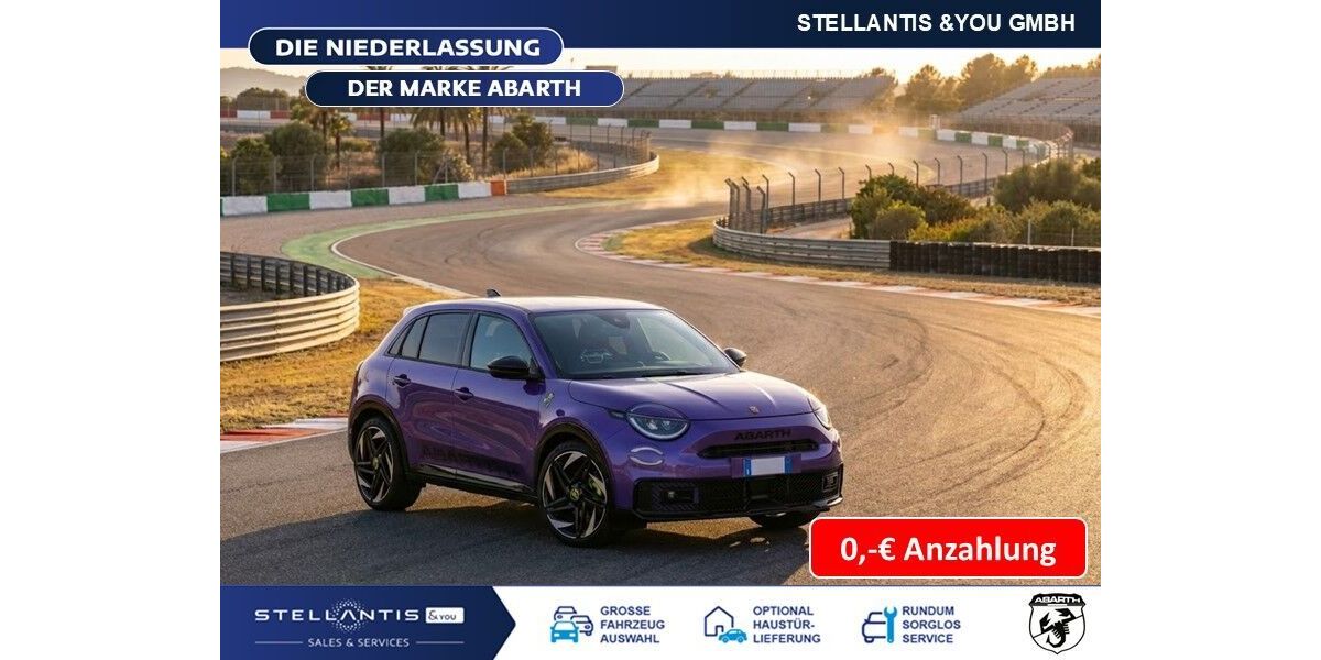 Abarth 600e 6.000 km 38.880 &euro; Berlin 13088