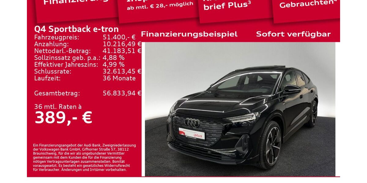 Audi Q4 e-tron 24.200 km 51.400 &euro; Berlin 10587