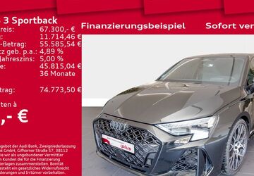 Audi RS3 9.500 km 67.300 &euro; Berlin 12489