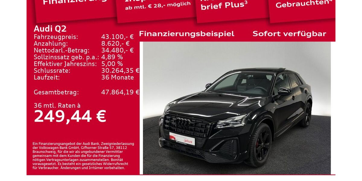 Audi Q2 6.916 km 43.000 &euro; Berlin 10587