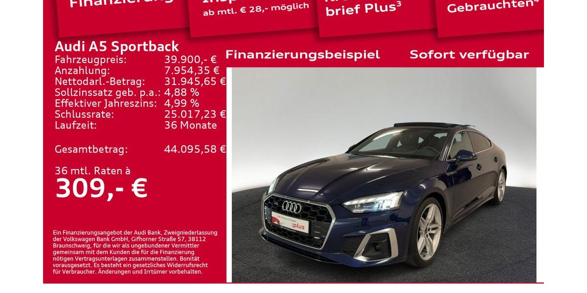 Audi A5 47.600 km 39.900 &euro; Berlin 12489