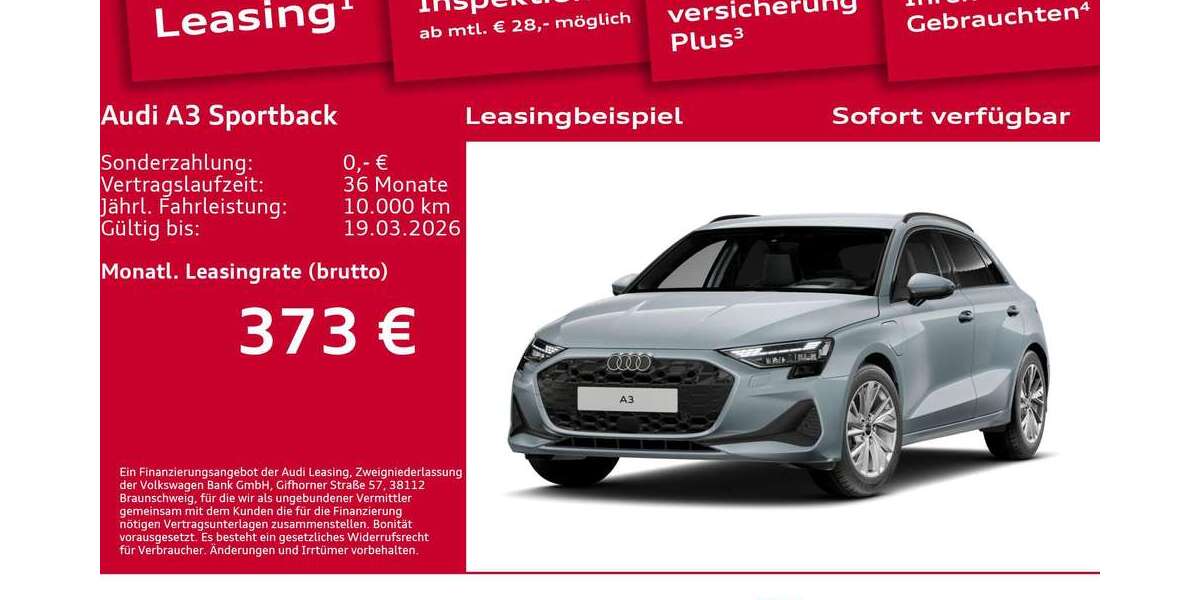 Audi A3 10.357 km 39.900 &euro; Berlin 12489