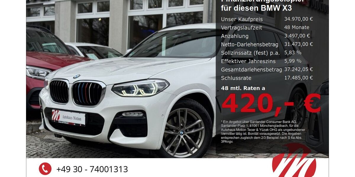 BMW X3 48.500 km 34.970 &euro; Berlin 12305