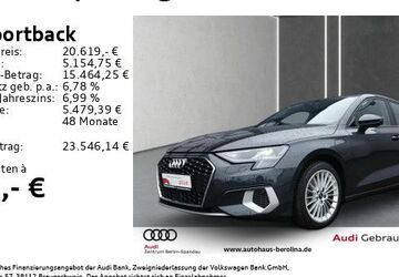 Audi A3 72.078 km 20.469 &euro; Berlin 13581