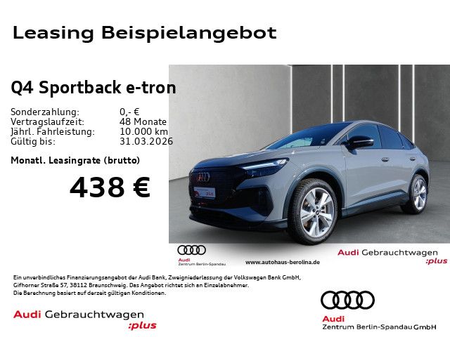 Audi Q4 e-tron 8.085 km 47.874 &euro; Berlin 13581