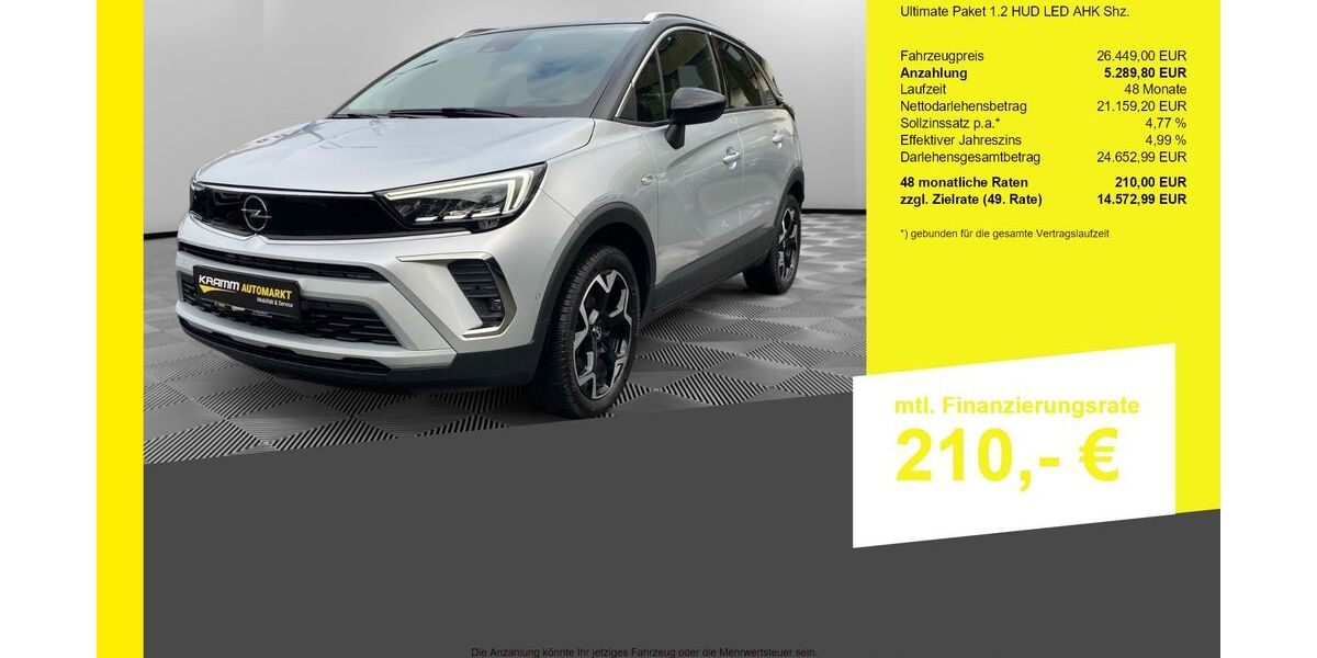 Opel Crossland (X) 15.478 km 26.449 &euro; Berlin-Französisch Buchholz 13127