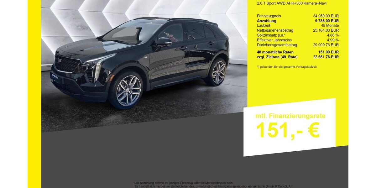 Cadillac XT4 33.500 km 34.950 &euro; Berlin-Französisch Buchholz 13127