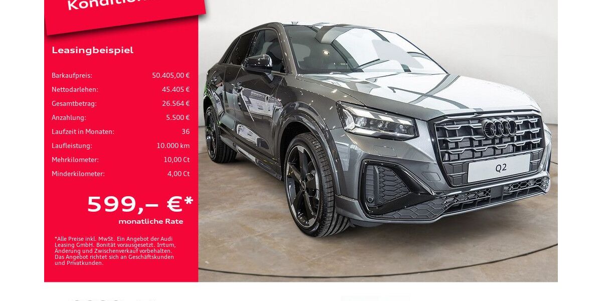 Audi Q2 4.000 km 50.405 &euro; Potsdam 14482