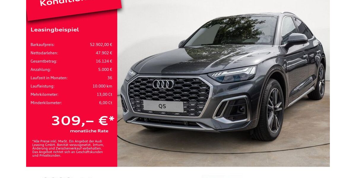 Audi Q5 5.500 km 52.902 &euro; Potsdam 14482