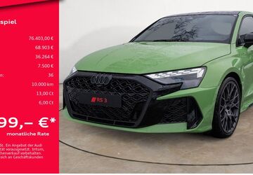 Audi RS3 4.000 km 76.403 &euro; Potsdam 14482