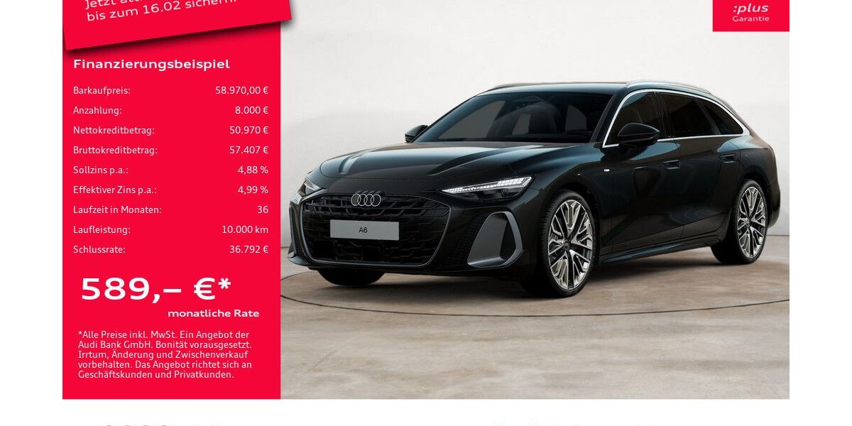 Audi A6 1.295 km 58.970 &euro; Potsdam 14482