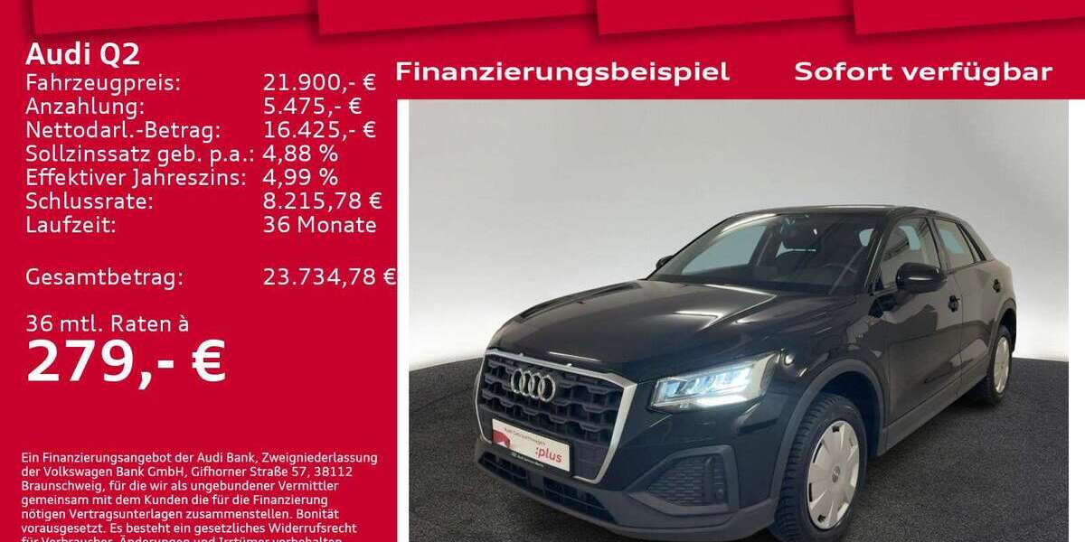 Audi Q2 53.000 km 21.900 &euro; Berlin 12489