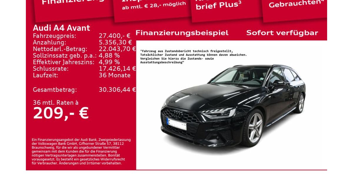 Audi A4 78.100 km 27.400 &euro; Berlin 10587