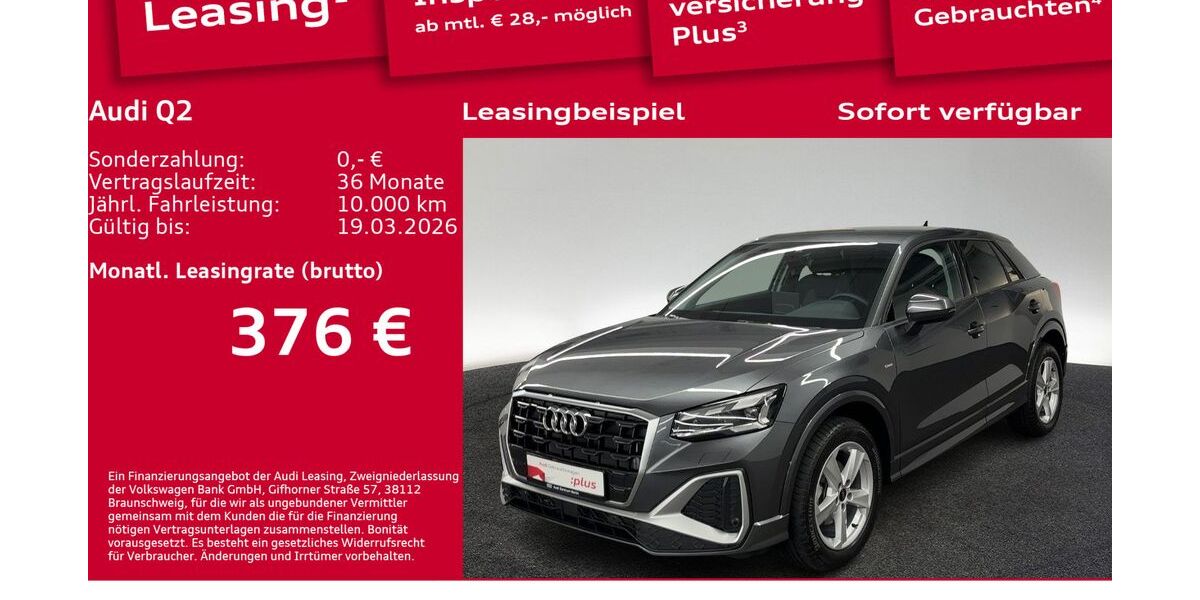 Audi Q2 6.100 km 35.600 &euro; Berlin 10587