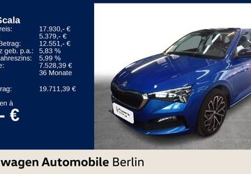Skoda Scala 78.594 km 17.930 &euro; Berlin 10587