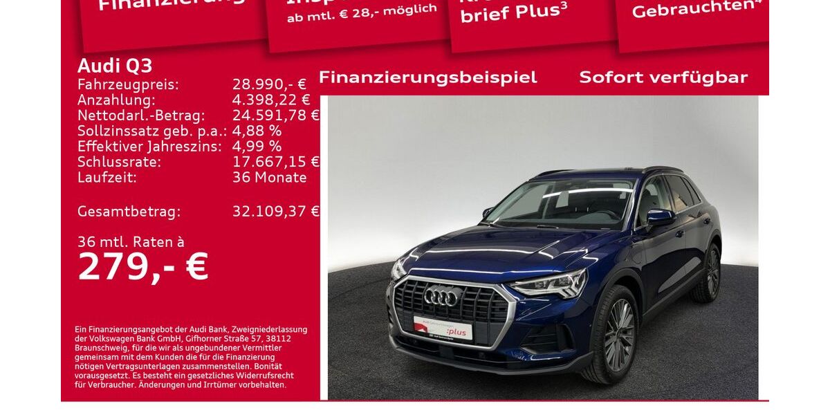 Audi Q3 27.150 km 28.990 &euro; Berlin 10587
