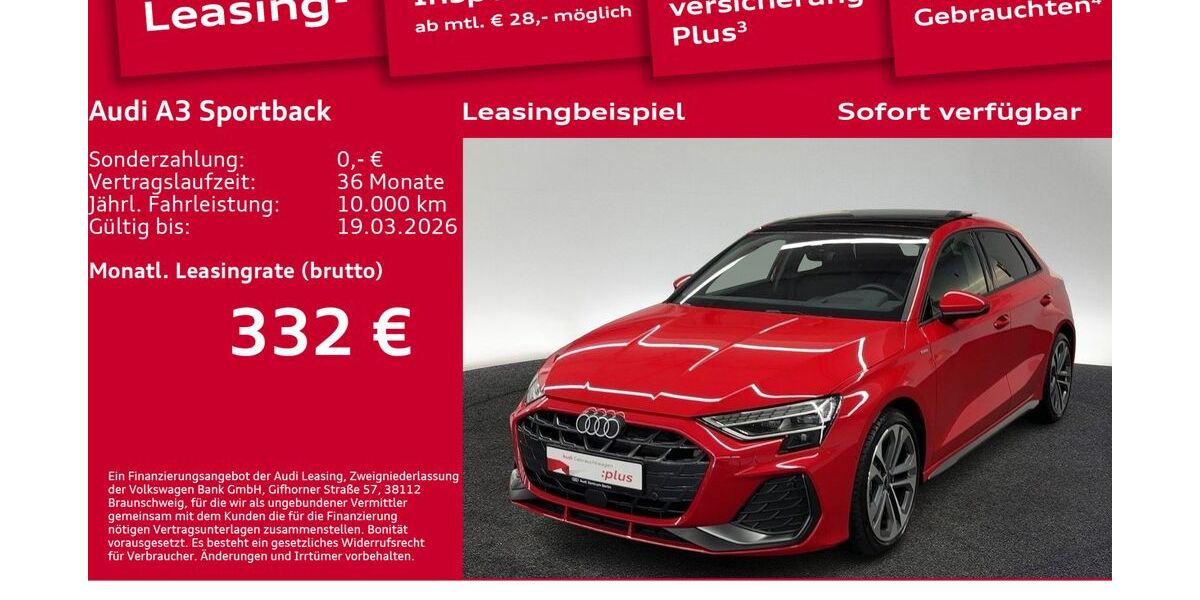 Audi A3 7.100 km 36.600 &euro; Berlin 10587