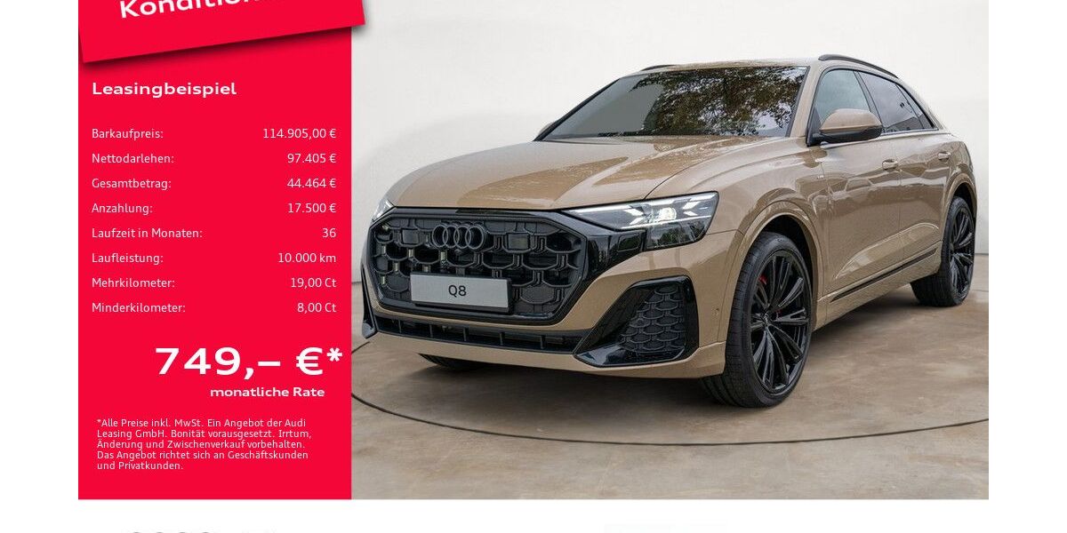 Audi Q8 4.000 km 114.905 &euro; Potsdam 14482
