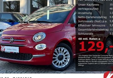 Fiat 500 58.000 km 10.770 &euro; Berlin 12305